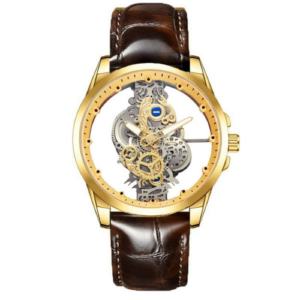 Transparent hollow full-automatic mechanical watch